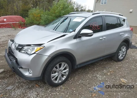 2014 Toyota Rav4 Limited из США, поврежденный, VIN 2T3YFREV3EW090581